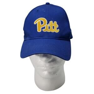 Pitt University Panthers NCAA Sportsman Blue Strapback Hat Cap